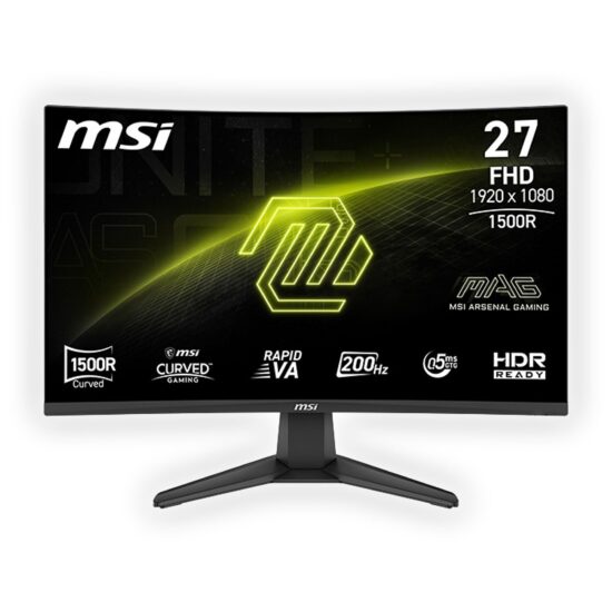 Monitor GAMING MSI 27" CURVO MAG 276CF E20 200HZ