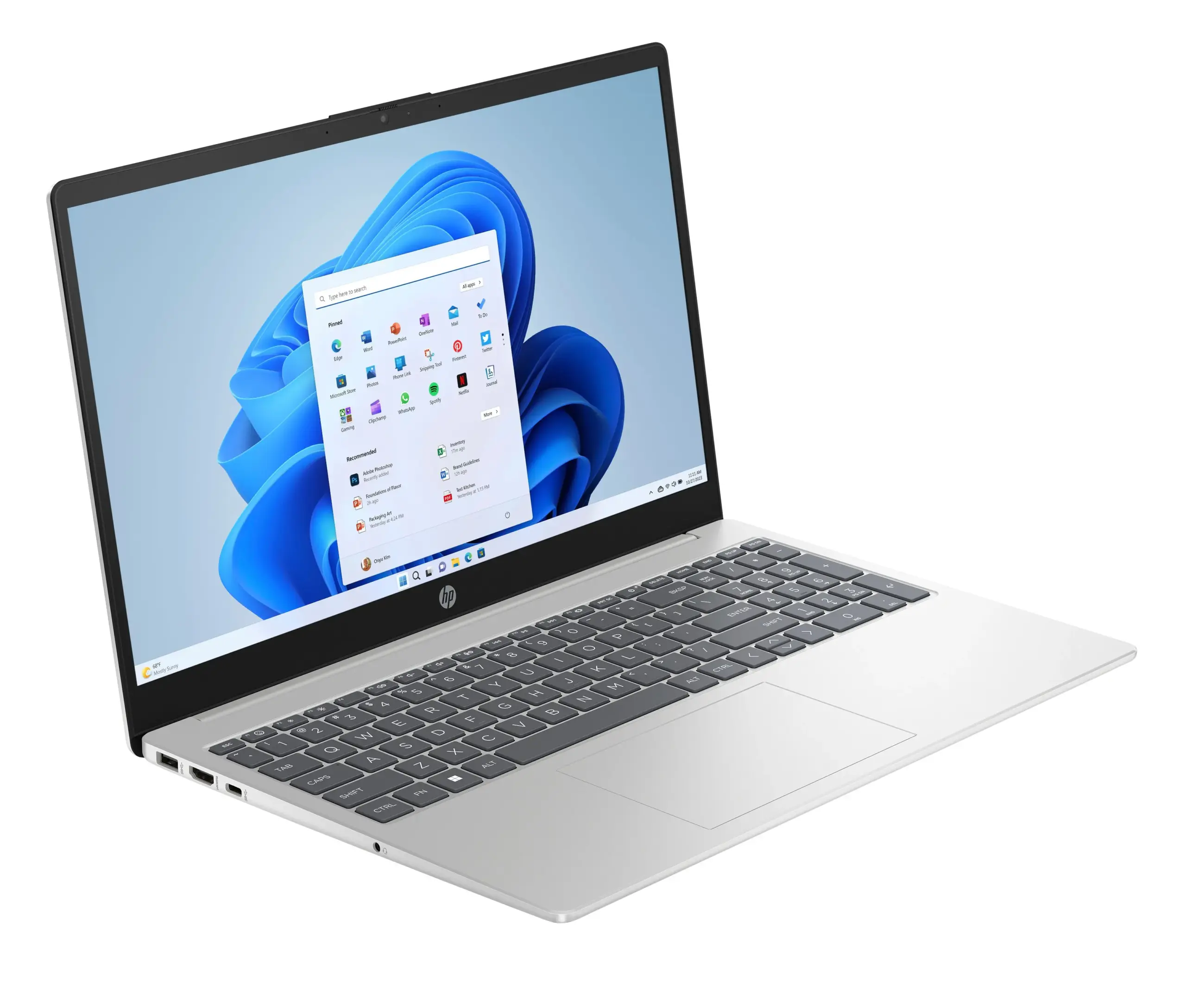 NOTEBOOK HP 15-FD1007 Intel Core 3 100U